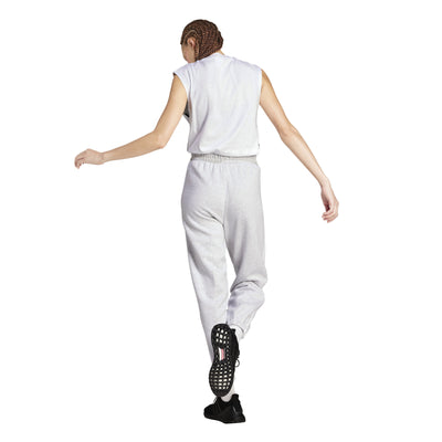 Adidas Women's 3-Stripe Fleece Grey Trackpant