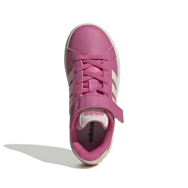 Adidas Kid's Grand Court 3.0 Pink/Quartz Sneaker Shoes