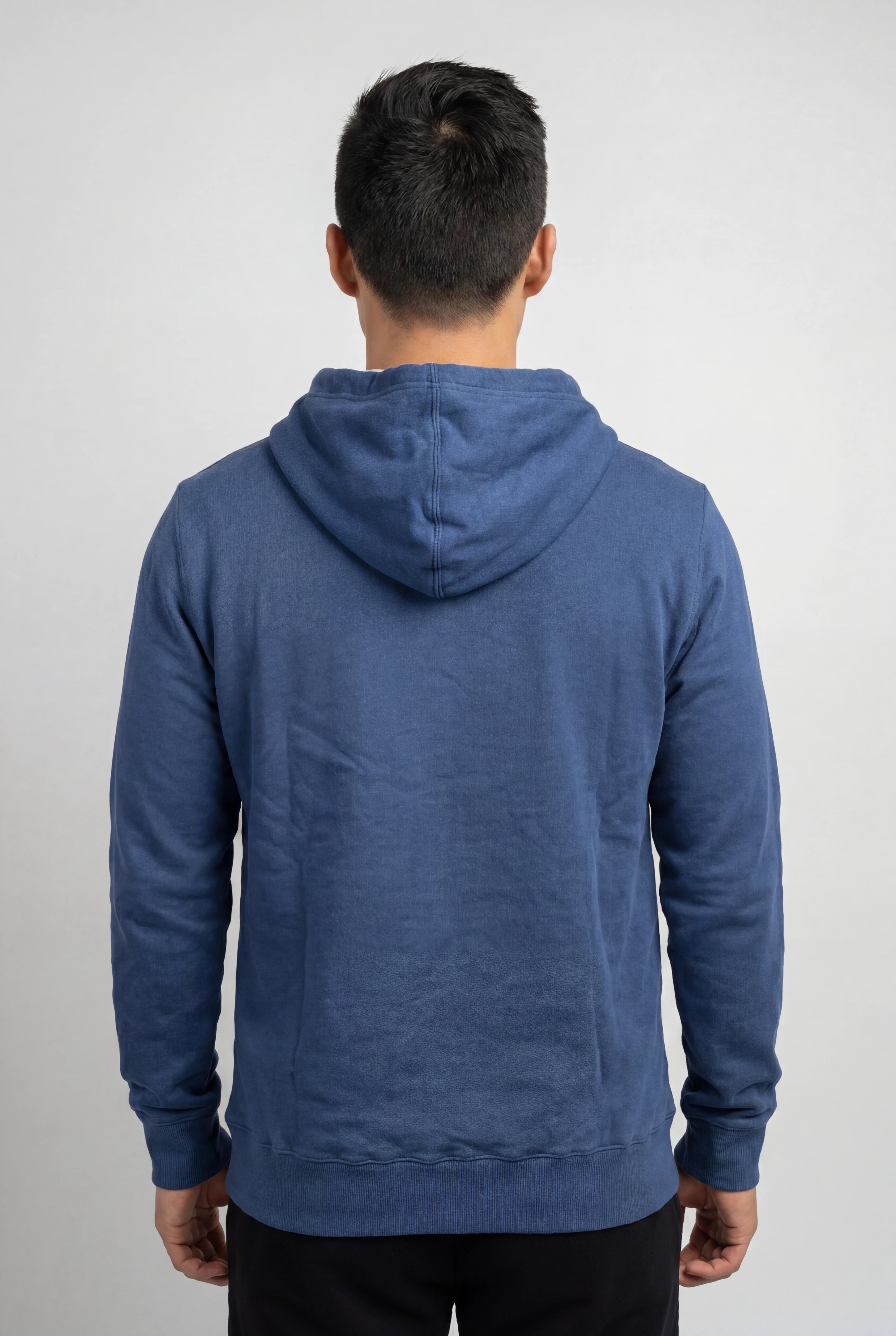 Asics Men's Fleece Blue Hoodie