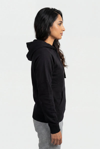 Asics Women's Fleece Black Hoodie