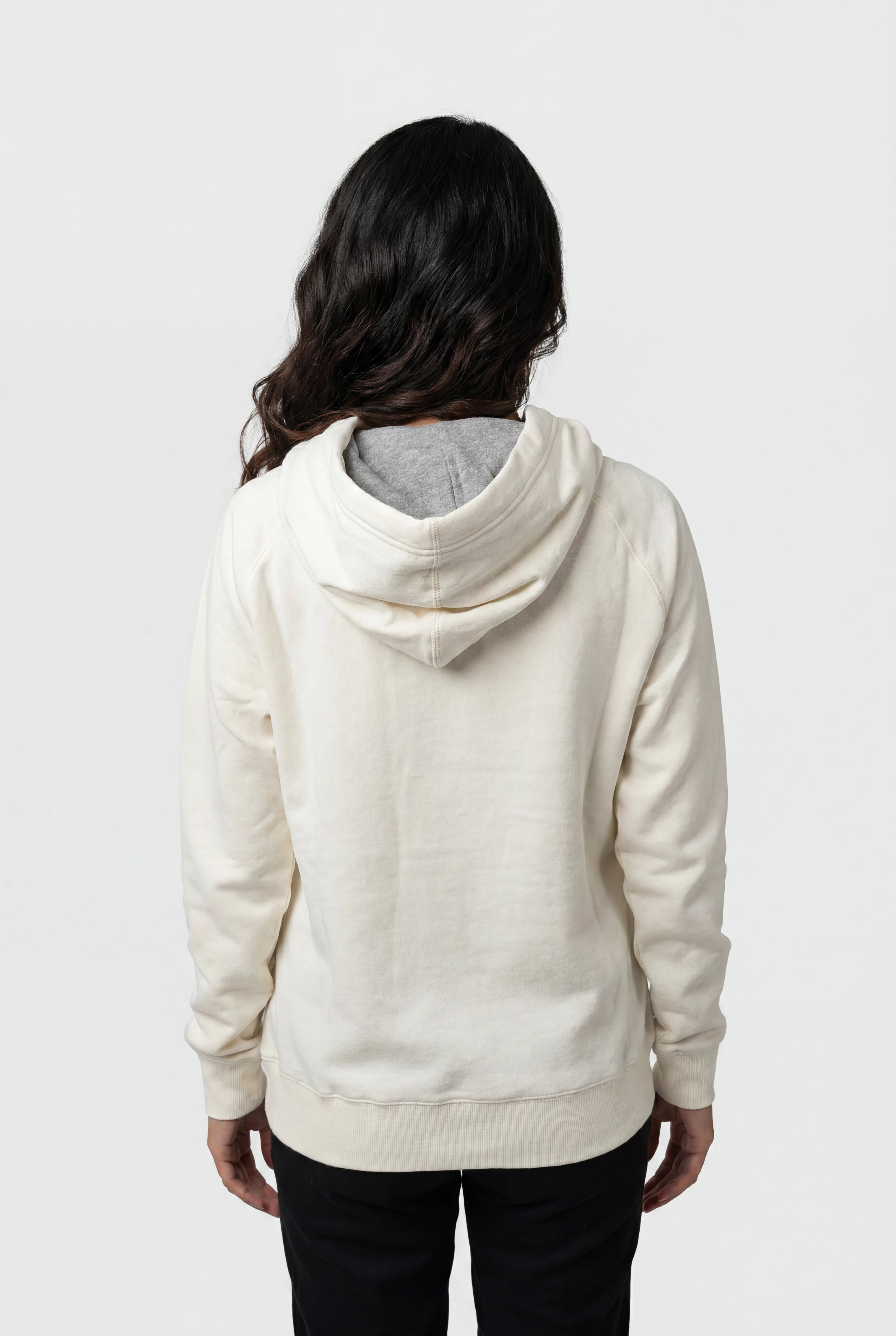 Asics Women's Fleece Cream Hoodie