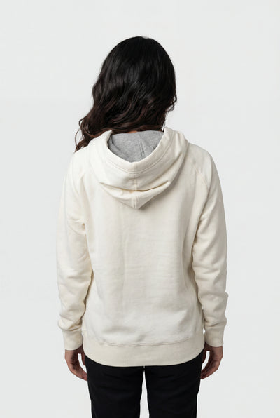Asics Women's Fleece Cream Hoodie