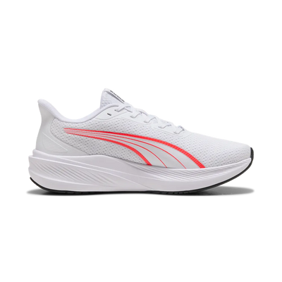PUMA MEN'S DASHER LITE WHITE/RED RUNNING SHOES