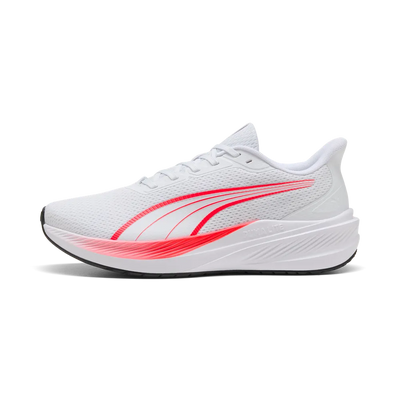 PUMA MEN'S DASHER LITE WHITE/RED RUNNING SHOES