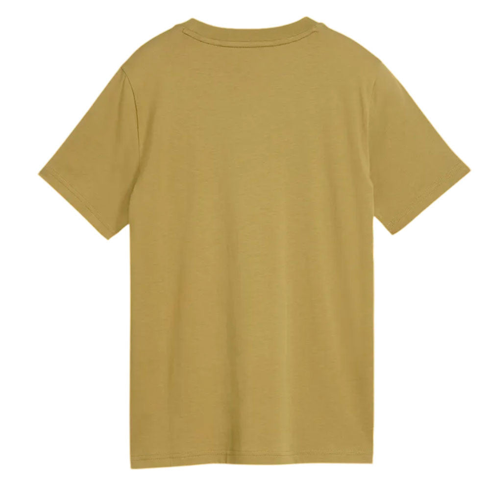 PUMA KID'S ESSENTIALS 2 COLOUR SMALL NO. 1 LOGO CHAI LATTE TEE
