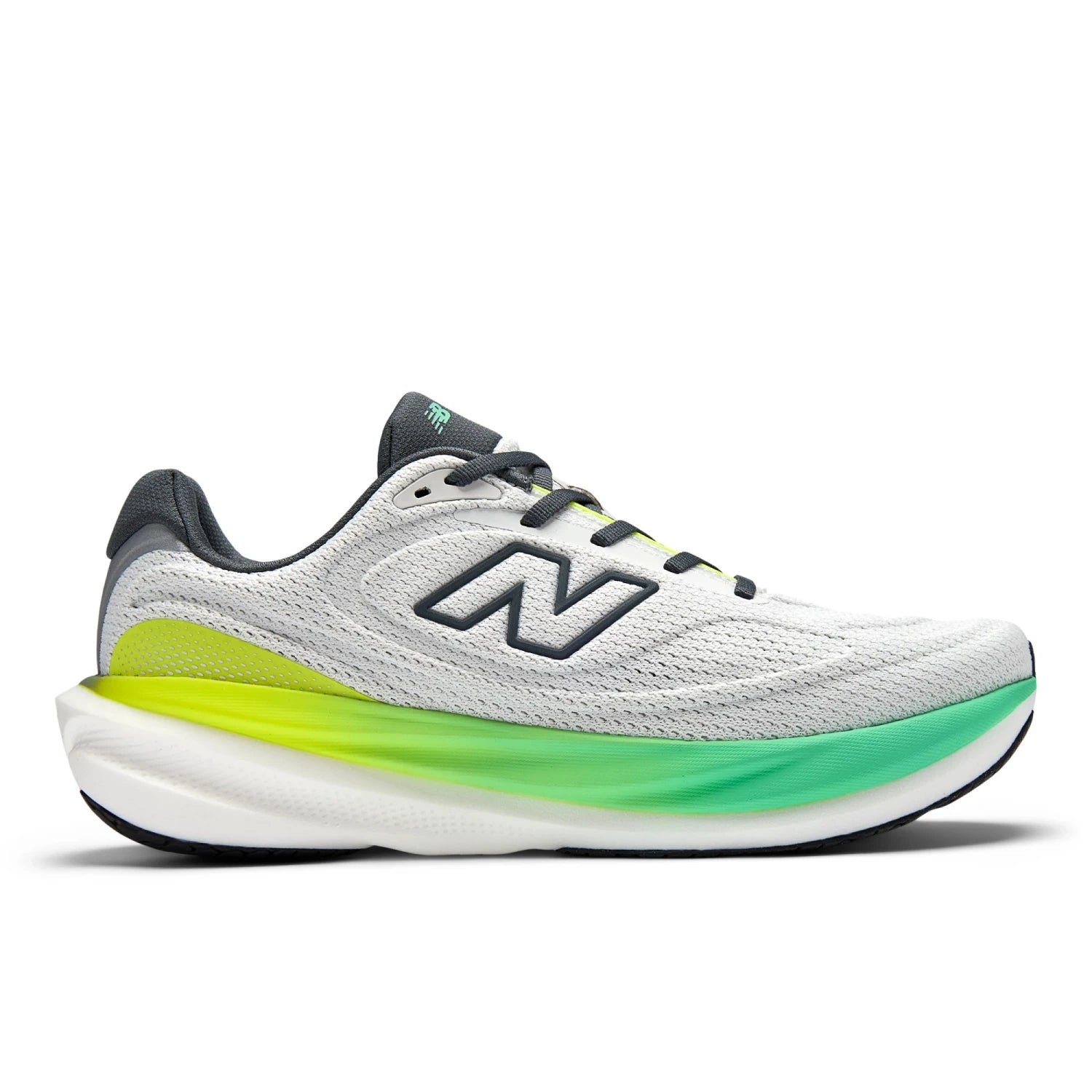 NEW BALANCE MEN'S 1080 V15 SEA SALT/LIME RUNNING SHOES