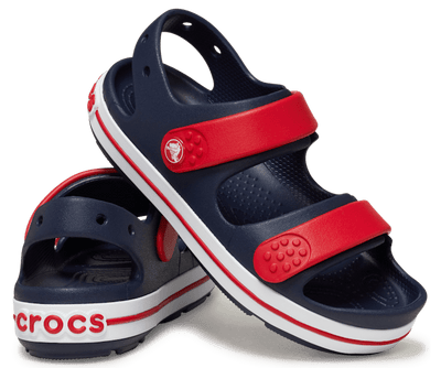CROCS KID'S CROCBAND NAVY CRUISER SANDAL