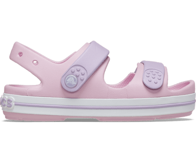 CROCS KID'S CROCBAND PINK CRUISER SANDAL