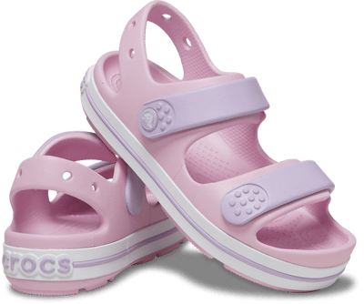 CROCS KID'S CROCBAND PINK CRUISER SANDAL