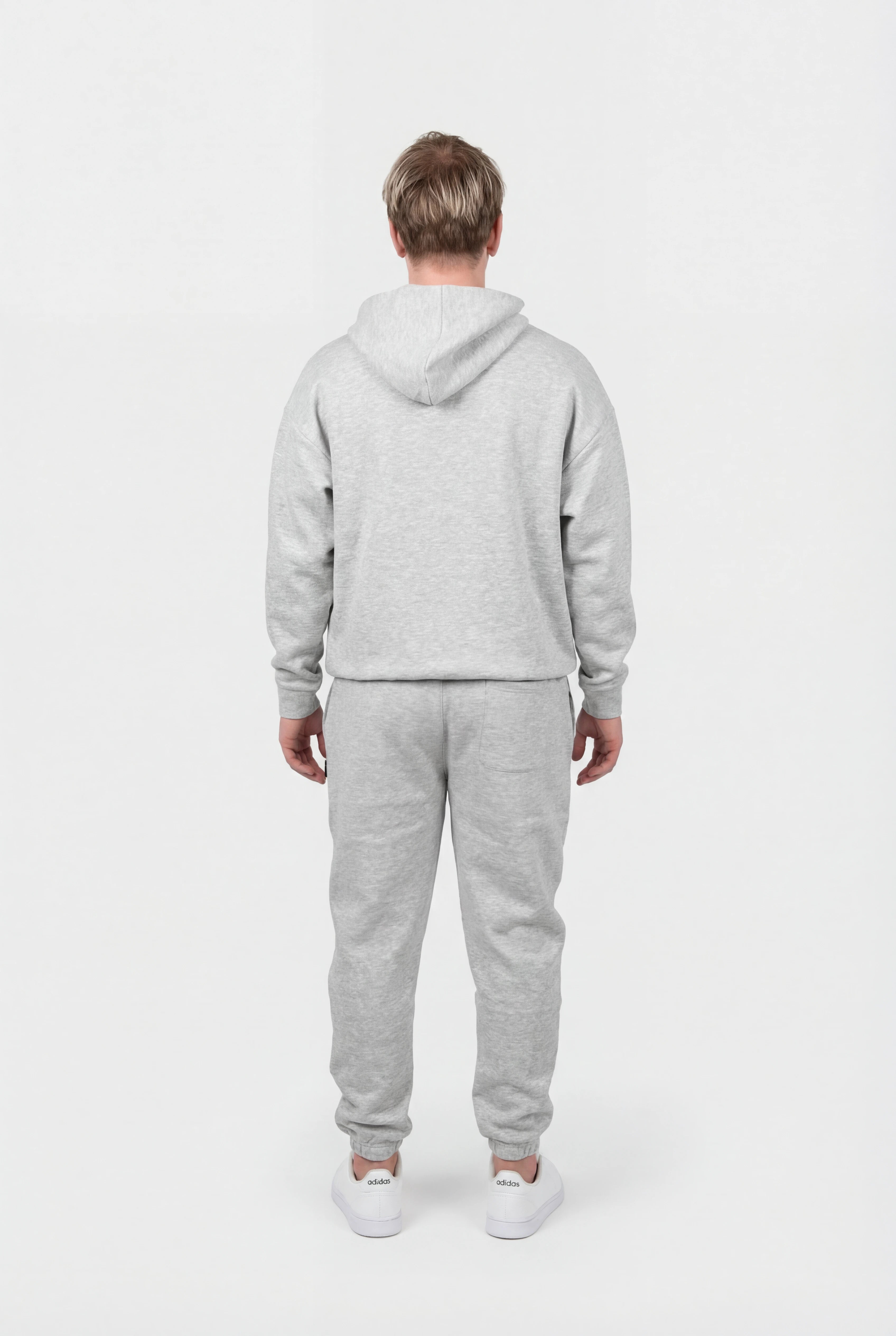 Insport Mens Denver Tech Grey Marle Trackpant