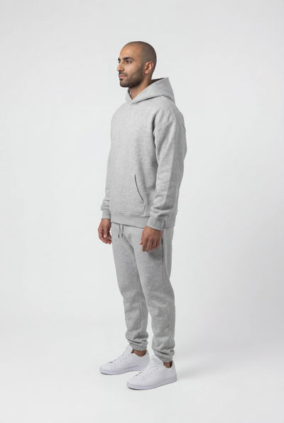 Insport Mens Denver Tech Grey Marle Trackpant