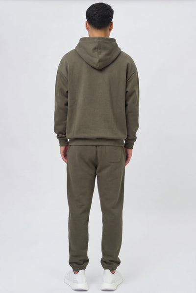 Insport Mens Denver Tech Moss Green Hood