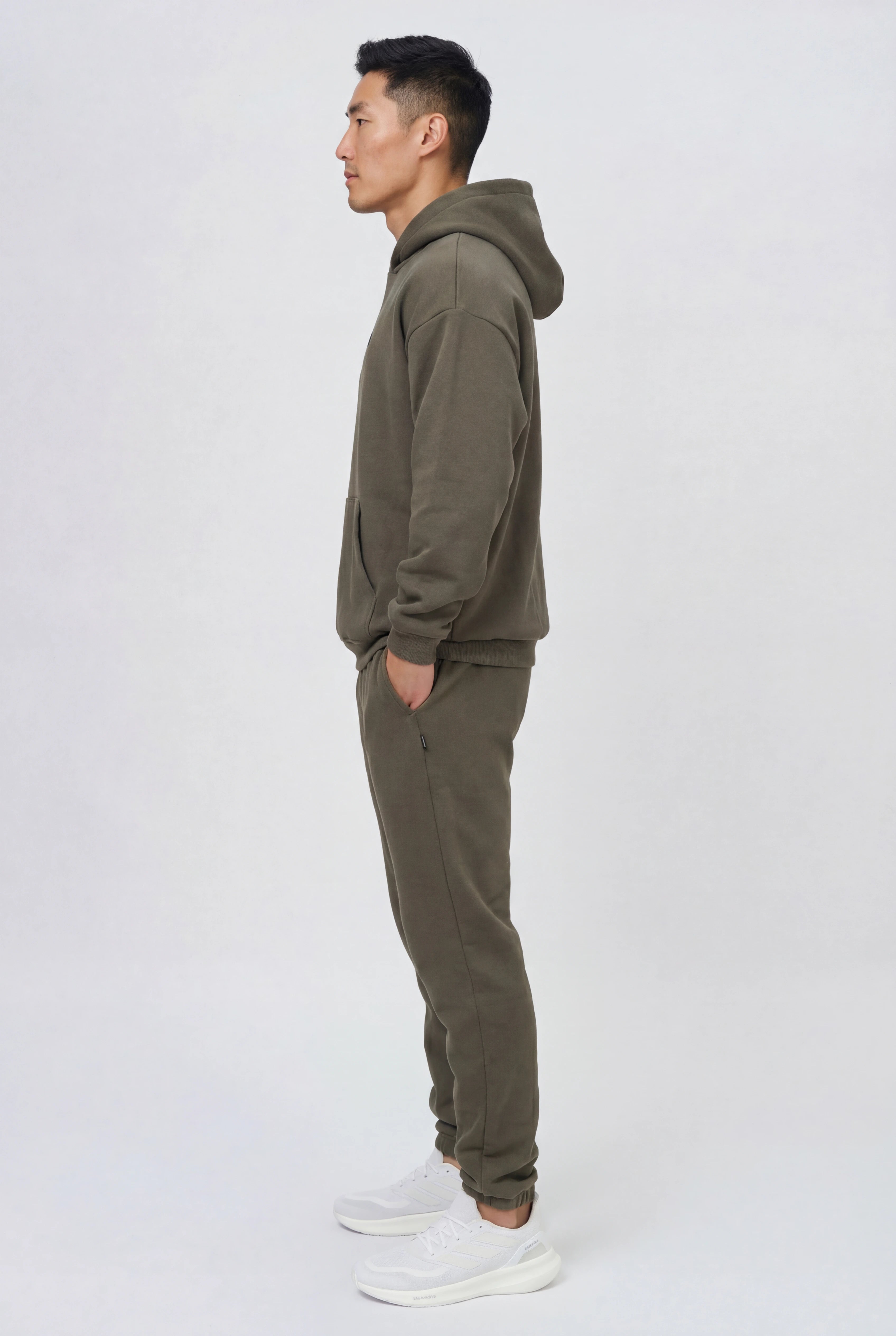 Insport Mens Denver Tech Moss Green Trackpants