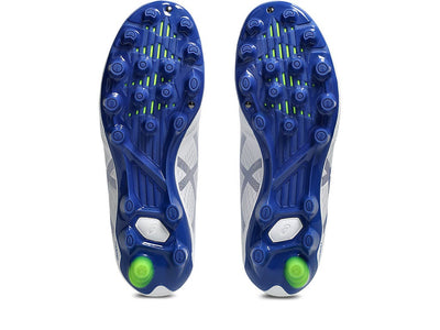 Asics Kid's Ds Light Gs White/Blue Football Boots