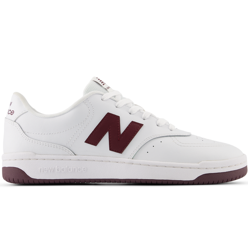 Maroon and white new balance shop