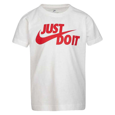 Nike Kid's Jdi Swoosh White Tee