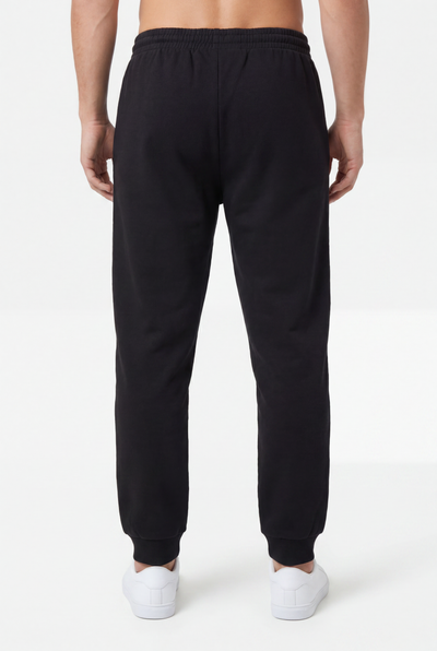 Fila Mens Byron Fleece Black Trackpants