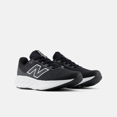 NEW BALANCE KID'S 520 BLACK/WHITE RUNNING SHOES
