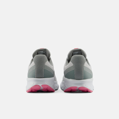 NEW BALANCE KIDS 520 LACE GREY/PINK RUNNING SHOES