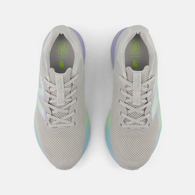 New Balance Kid's Fresh Foam Arishi V4 Gs Grey/Jade Running Shoes