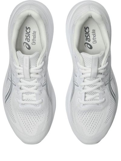 ASICS MEN'S GEL CONTEND 10 TRIPLE WHITE RUNNING SHOES