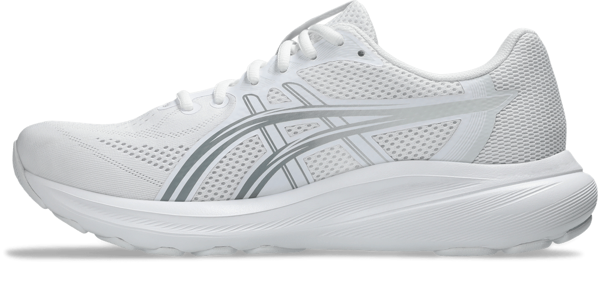 ASICS MEN'S GEL CONTEND 10 TRIPLE WHITE RUNNING SHOES