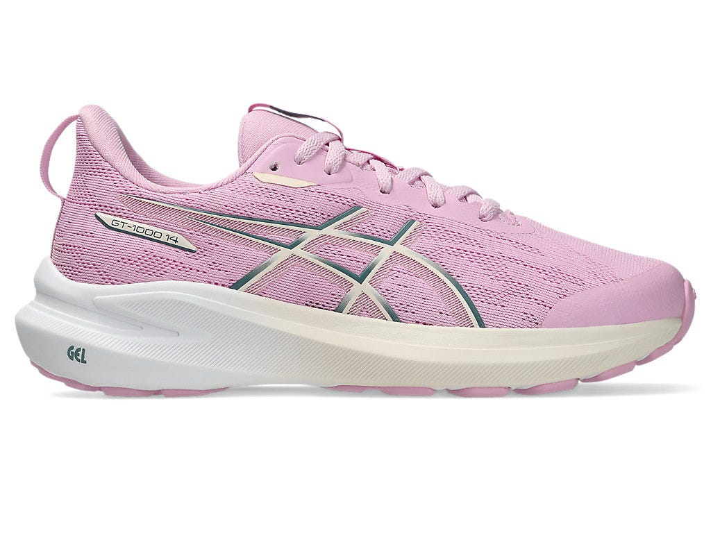 ASICS KID'S GT 1000 14 GS LILAC/ROSE RUNNING SHOES