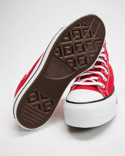 Converse Women's Chuck Taylor Lift Red Sneaker Shoes