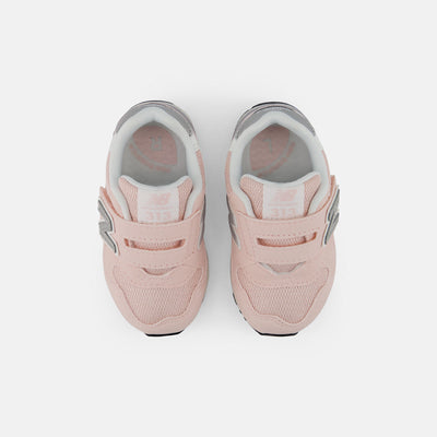 NEW BALANCE KID'S 313 PINK/GREY SNEAKER SHOES