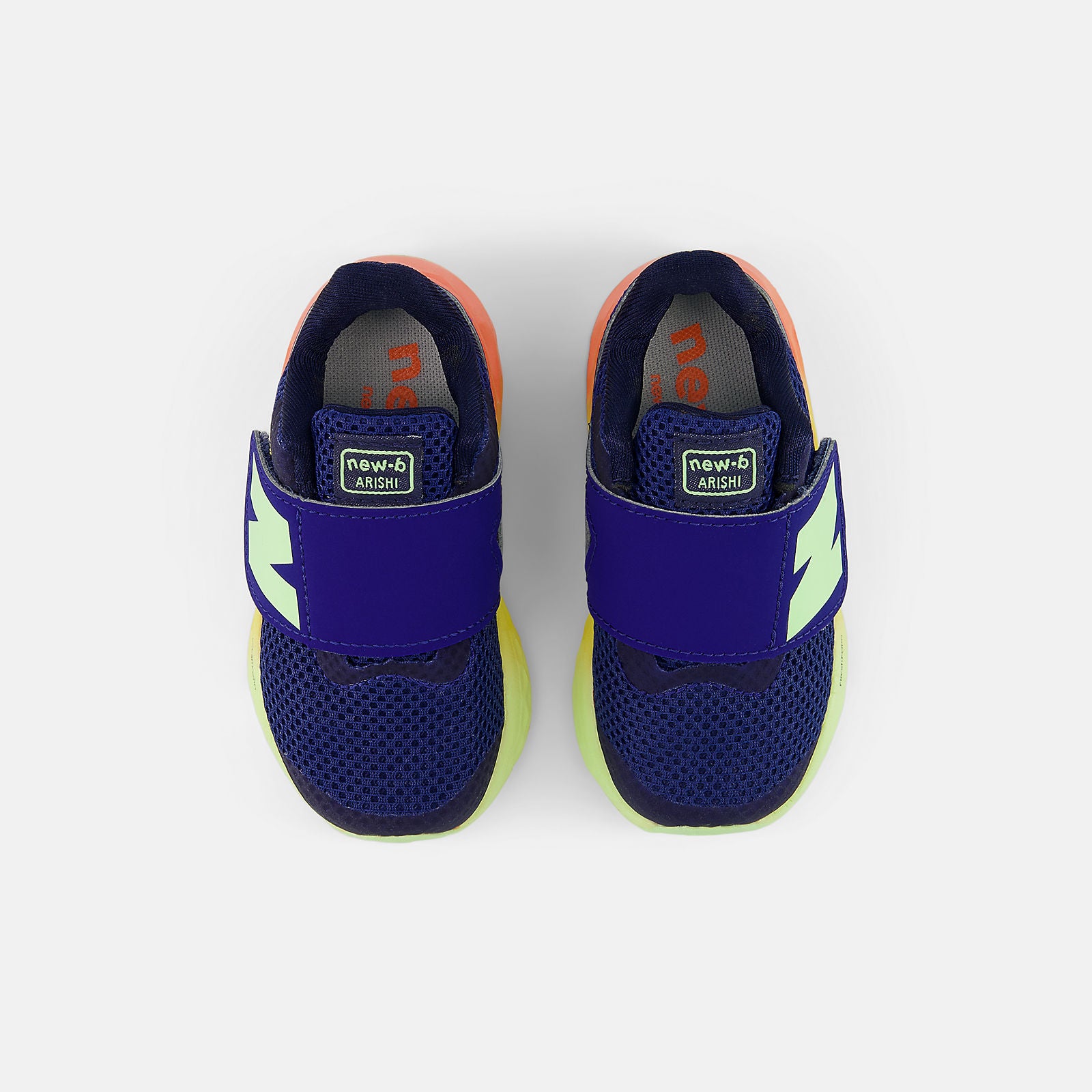 New Balance Kid's Fresh Foam Arishi V4 Blue/Heat Running Shoes