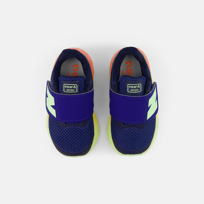 New Balance Kid's Fresh Foam Arishi V4 Blue/Heat Running Shoes