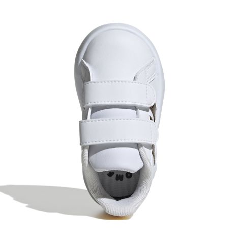 ADIDAS KID S GRAND COURT WHITE COPPER SHOES