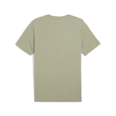 Puma Men's Essentials 2 Colour Logo Lux Army Tee