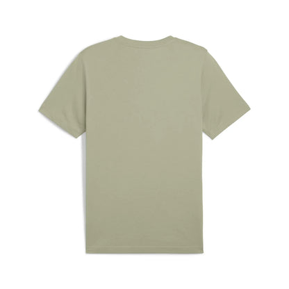 Puma Men's Essentials 2 Colour Logo Lux Army Tee