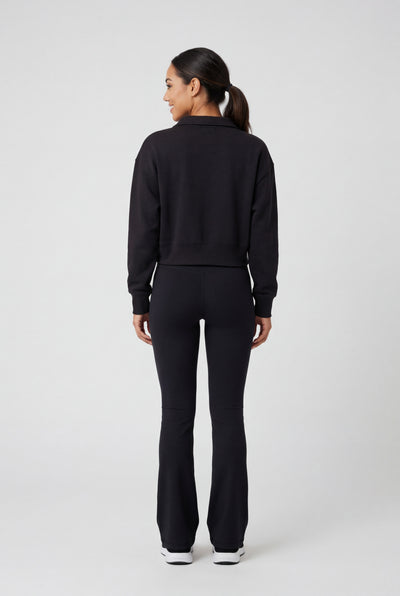 Insport Womens Flare Black Tights