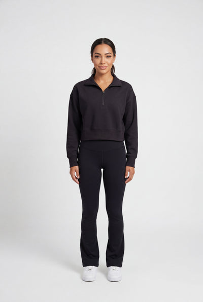 Insport Womens Flare Black Tights