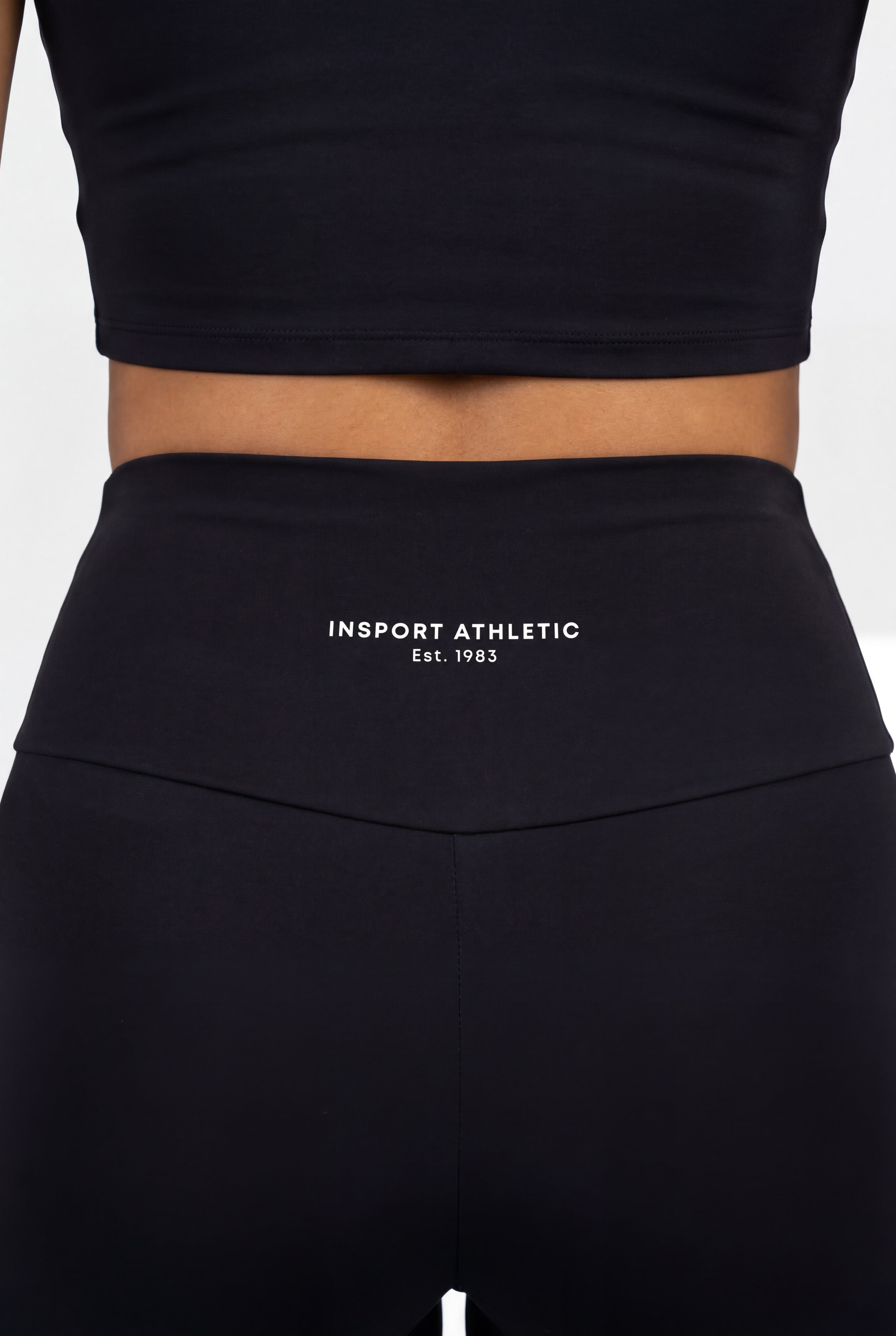 Insport Womens Flare Black Tights