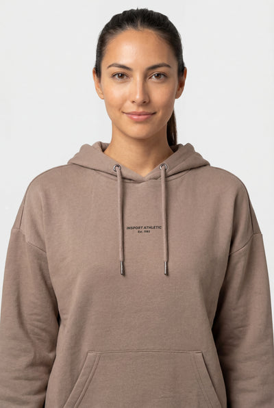Insport Womens Mia Tapue Fleece Hoodie