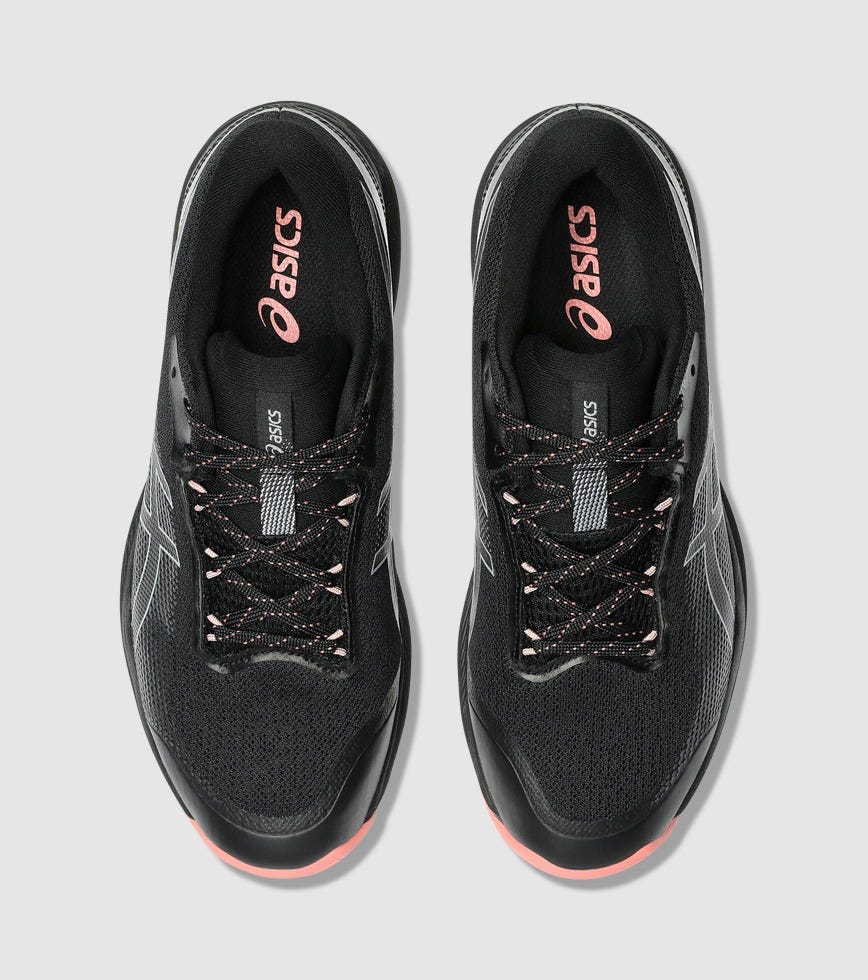 Asics Women's Gel-Netburner Academy 10 Black/Gravel Netball Shoes