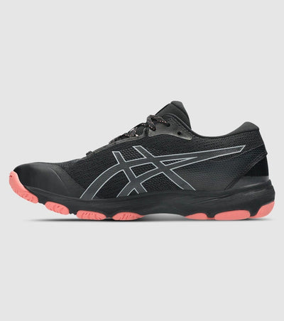 Asics Women's Gel-Netburner Academy 10 Black/Gravel Netball Shoes