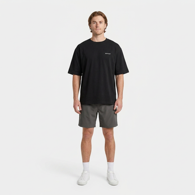 INSPORT mens Scuba tee in black, front view
