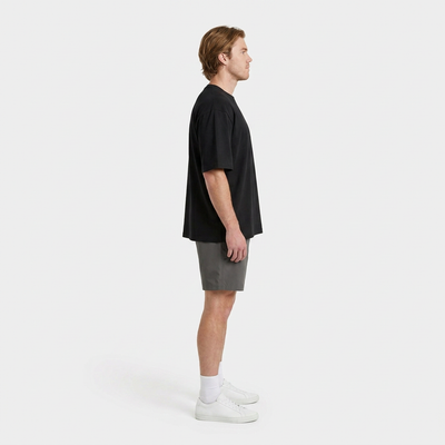 INSPORT mens Scuba tee in black, side view