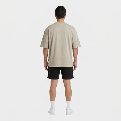 INSPORT mens Scuba tee in stone, back view