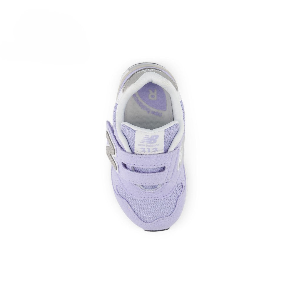 New Balance Kids 313 V2 Hook N' Loop Lavender Sneaker Shoes