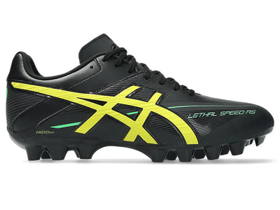 Asics Men's Lethal Speed Rs Black/Lemon Football Boots