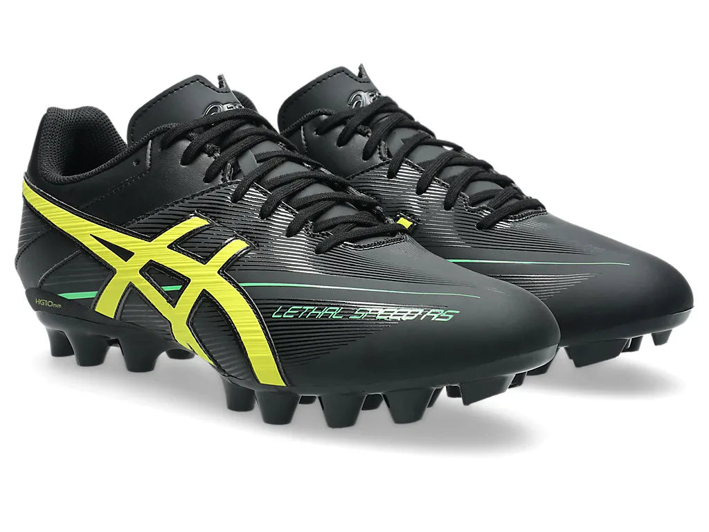 Asics Men's Lethal Speed Rs Black/Lemon Football Boots
