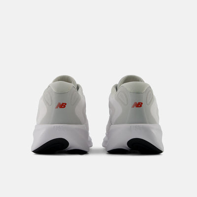 NEW BALANCE MEN'S FRESH FOAM 680V9 WHITE/GREY RUNNING SHOES (WIDTH 2E)