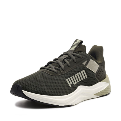 Puma Men's Ftr Wave Olive/White Running Shoes