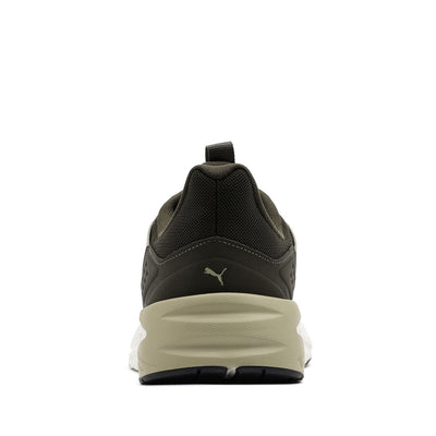 Puma Men's Ftr Wave Olive/White Running Shoes