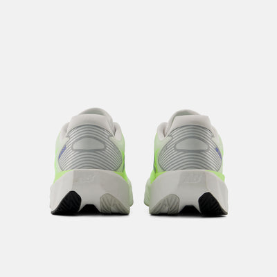 NEW BALANCE MEN'S FUELCELL REBEL V5 FLURO/WHITE RUNNING SHOES